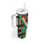 Custom Kenya Cricket Tumbler With Handle Come On Simbas Kente Pattern - Wonder Print Shop