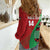 Custom Kenya Cricket Women Casual Shirt Come On Simbas Kente Pattern - Wonder Print Shop