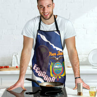 Custom Ecuador 2026 Football Apron Come On La Tri Grunge Style