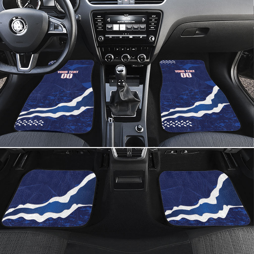 Custom Ecuador 2026 Football Car Mats Come On La Tri Grunge Style