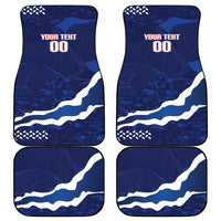 Custom Ecuador 2026 Football Car Mats Come On La Tri Grunge Style