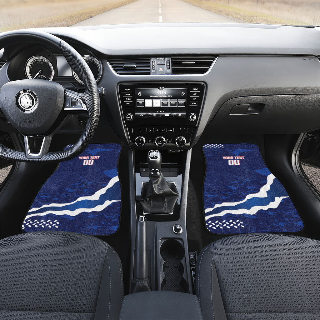Custom Ecuador 2026 Football Car Mats Come On La Tri Grunge Style
