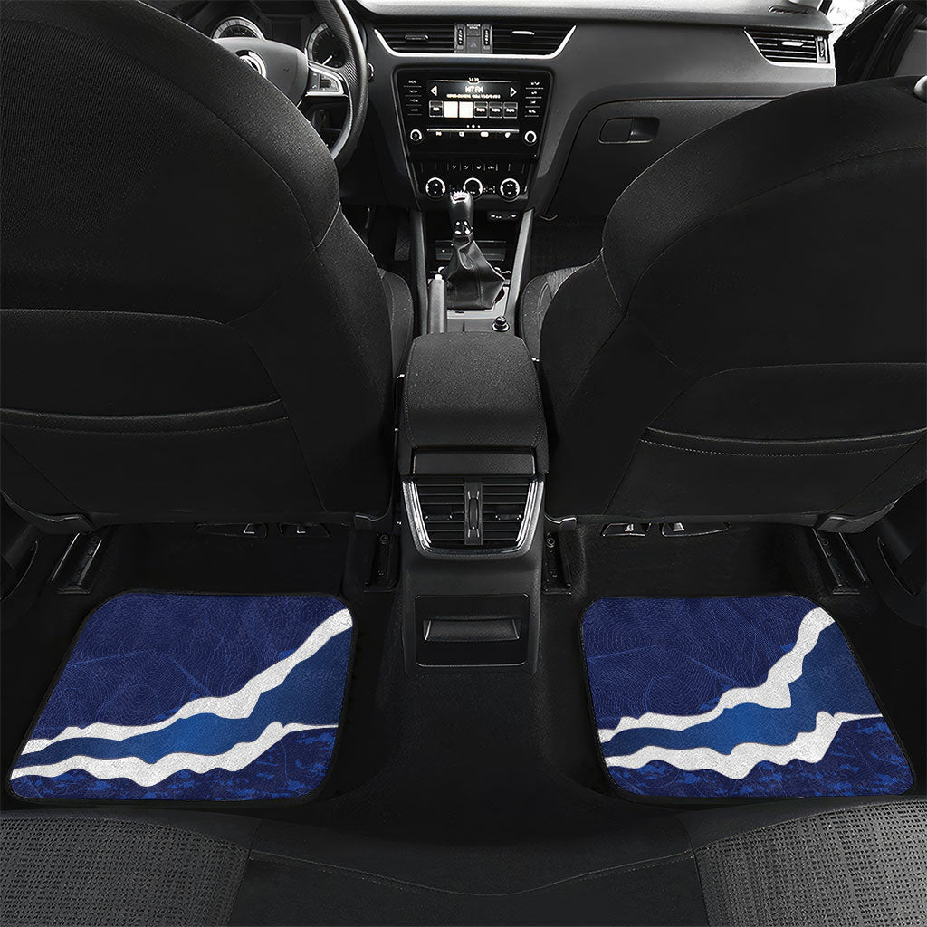 Custom Ecuador 2026 Football Car Mats Come On La Tri Grunge Style