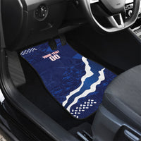 Custom Ecuador 2026 Football Car Mats Come On La Tri Grunge Style