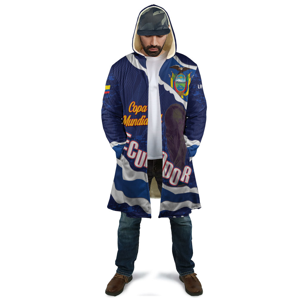 Custom Ecuador 2026 Football Cloak Come On La Tri Grunge Style