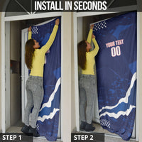 Custom Ecuador 2026 Football Door Cover Come On La Tri Grunge Style