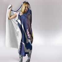 Custom Ecuador 2026 Football Hooded Blanket Come On La Tri Grunge Style
