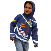 Custom Ecuador 2026 Football Kid Hoodie Come On La Tri Grunge Style
