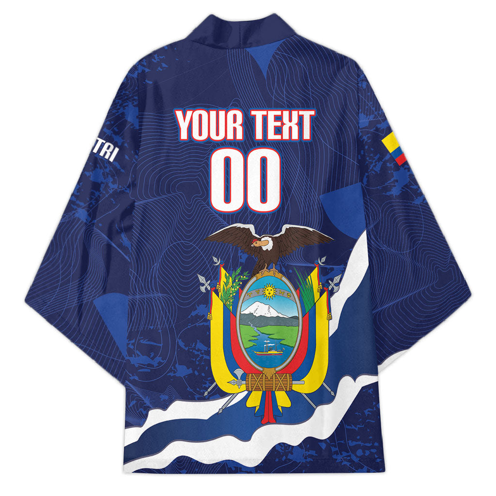 Custom Ecuador 2026 Football Kimono Come On La Tri Grunge Style