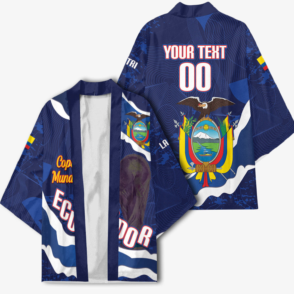 Custom Ecuador 2026 Football Kimono Come On La Tri Grunge Style