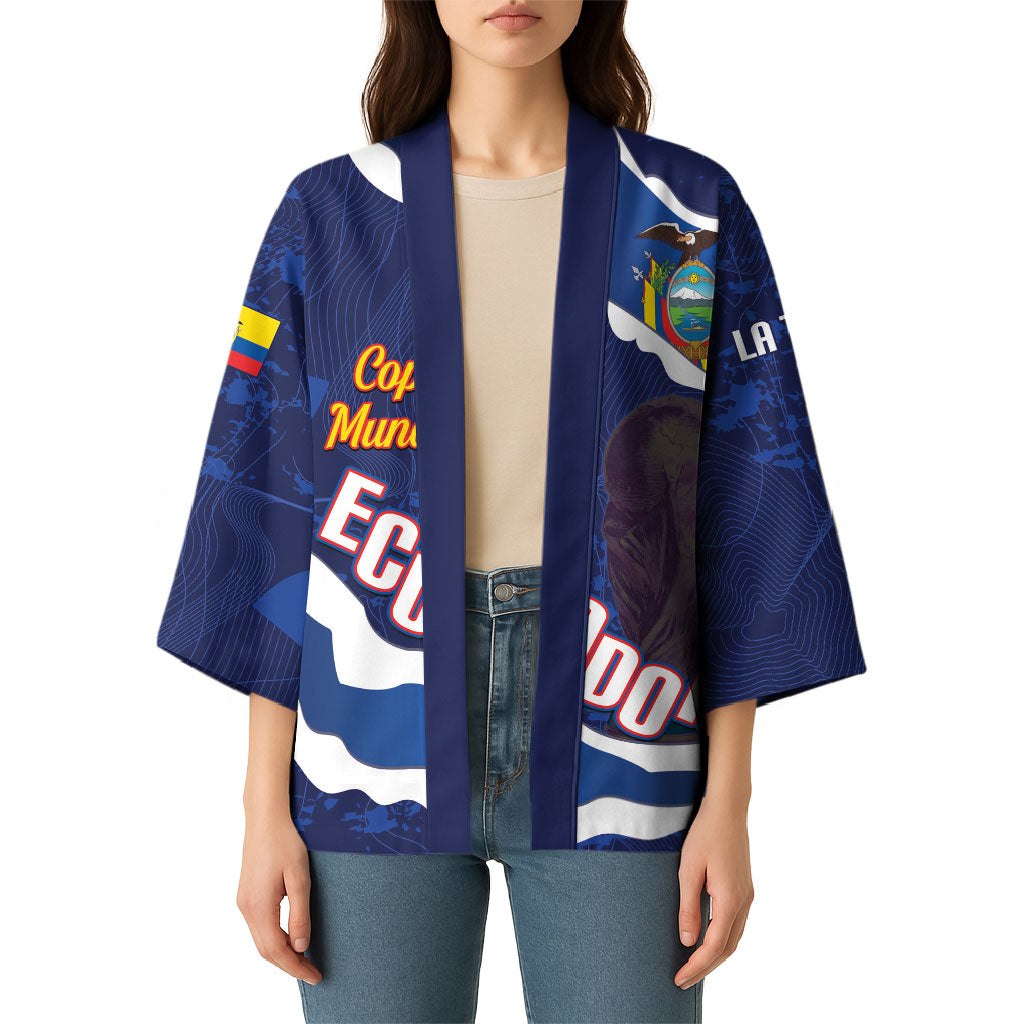 Custom Ecuador 2026 Football Kimono Come On La Tri Grunge Style