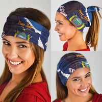 Custom Ecuador 2026 Football Neck Gaiter Come On La Tri Grunge Style