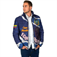 Custom Ecuador 2026 Football Padded Jacket Come On La Tri Grunge Style