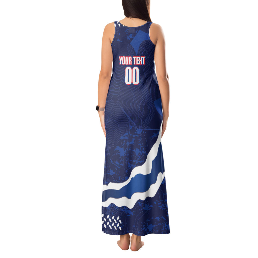 Custom Ecuador 2026 Football Tank Maxi Dress Come On La Tri Grunge Style