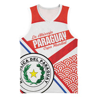 Custom Paraguay 2026 Football Basketball Jersey Come On La Albirroja