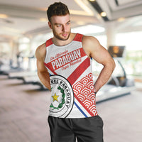 Custom Paraguay 2026 Football Men Tank Top Come On La Albirroja