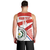 Custom Paraguay 2026 Football Men Tank Top Come On La Albirroja