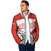 Custom Paraguay 2026 Football Padded Jacket Come On La Albirroja