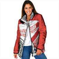 Custom Paraguay 2026 Football Padded Jacket Come On La Albirroja