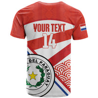 Custom Paraguay 2026 Football T Shirt Come On La Albirroja