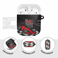 Racing Car 2025 AirPods Case GP Circuits Born To Speed - Wonder Print Shop