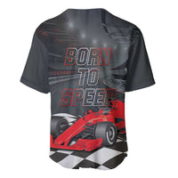 Racing Car 2025 Baseball Jersey GP Circuits Born To Speed - Wonder Print Shop
