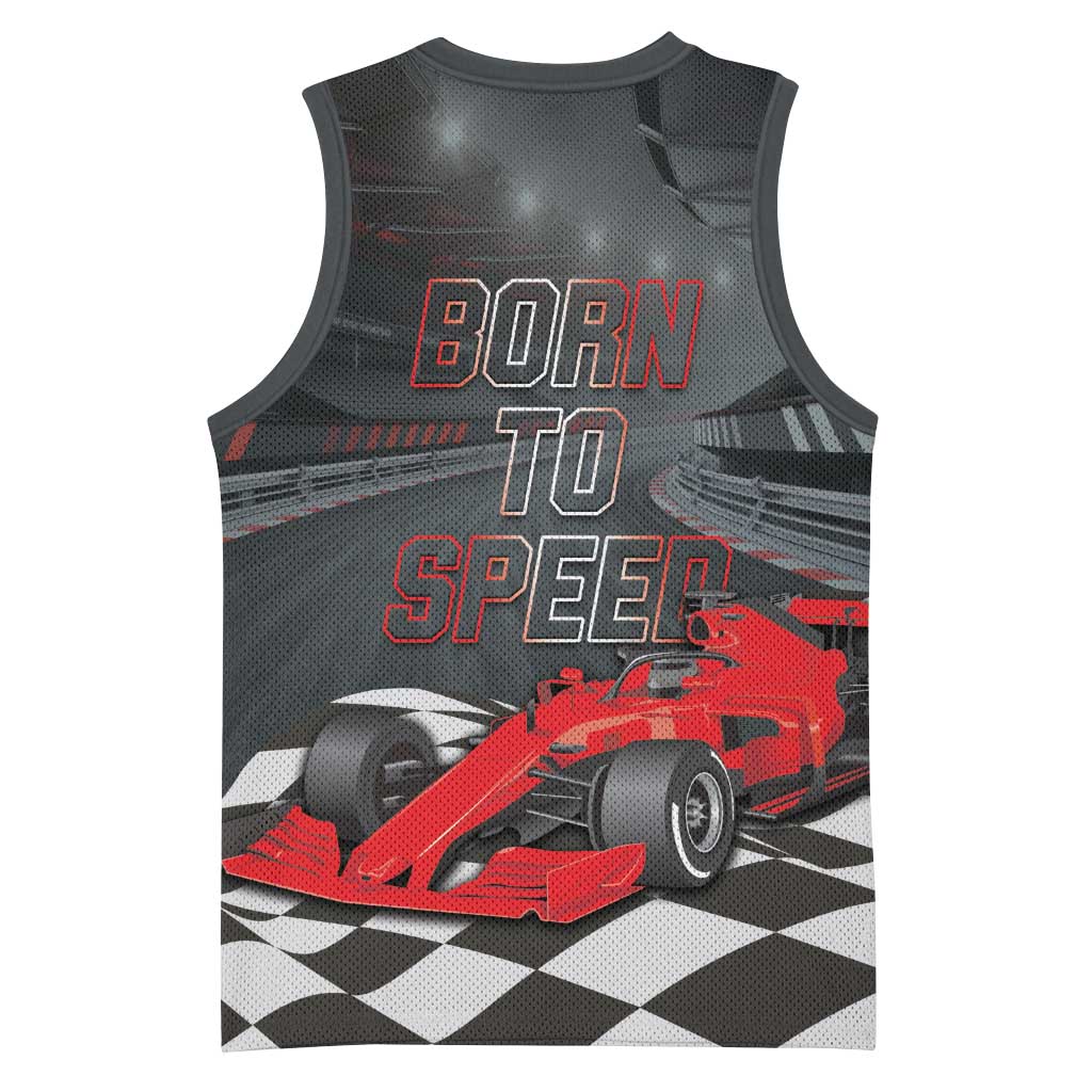Racing Car 2025 Basketball Jersey GP Circuits Born To Speed - Wonder Print Shop