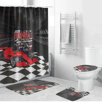 Racing Car 2025 Bathroom Set GP Circuits Born To Speed - Wonder Print Shop