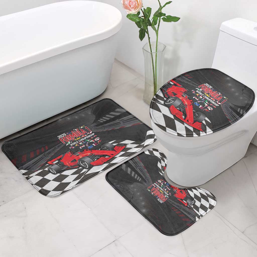Racing Car 2025 Bathroom Set GP Circuits Born To Speed - Wonder Print Shop
