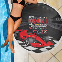 Racing Car 2025 Beach Blanket GP Circuits Born To Speed - Wonder Print Shop