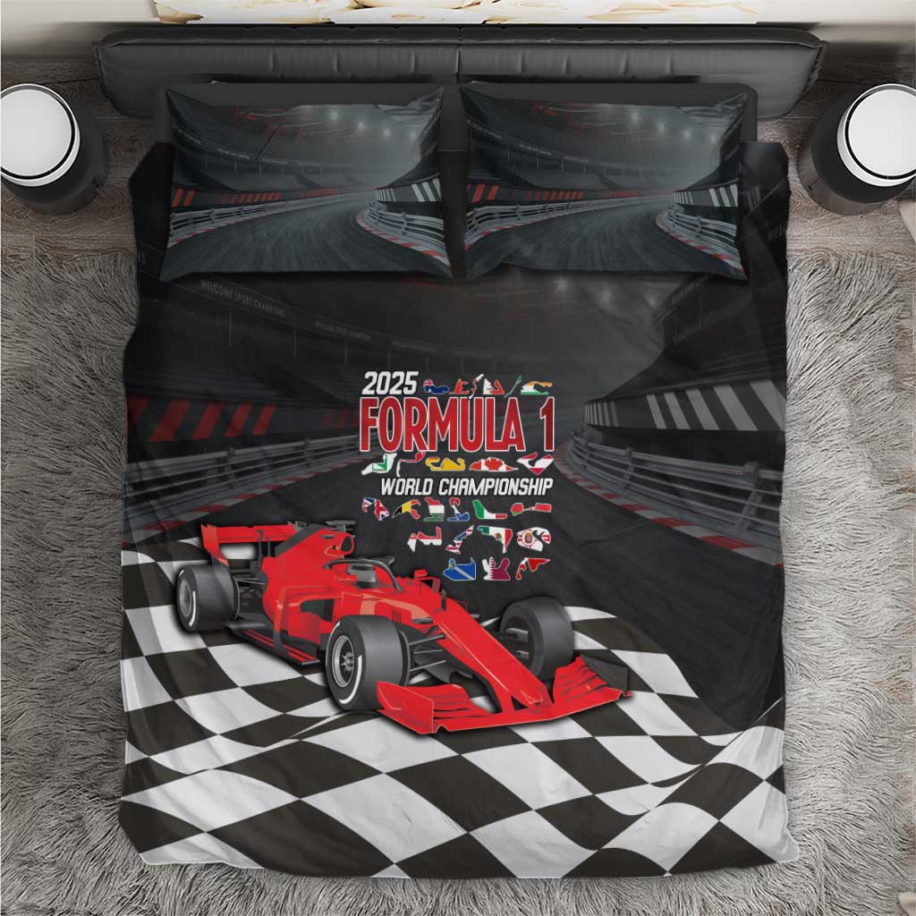 Racing Car 2025 Bedding Set GP Circuits Born To Speed - Wonder Print Shop