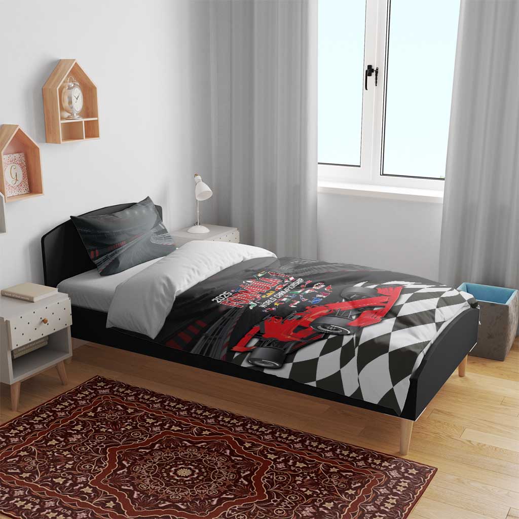 Racing Car 2025 Bedding Set GP Circuits Born To Speed - Wonder Print Shop