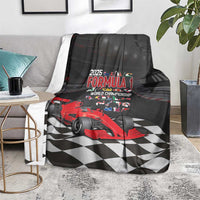 Racing Car 2025 Blanket GP Circuits Born To Speed - Wonder Print Shop
