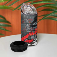 Racing Car 2025 4 in 1 Can Cooler Tumbler GP Circuits Born To Speed - Wonder Print Shop
