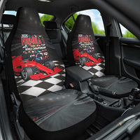 Racing Car 2025 Car Seat Cover GP Circuits Born To Speed - Wonder Print Shop