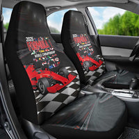 Racing Car 2025 Car Seat Cover GP Circuits Born To Speed - Wonder Print Shop