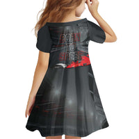 Racing Car 2025 Family Matching Off The Shoulder Long Sleeve Dress and Hawaiian Shirt GP Circuits Born To Speed - Wonder Print Shop