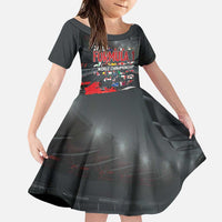 Racing Car 2025 Family Matching Puletasi and Hawaiian Shirt GP Circuits Born To Speed - Wonder Print Shop