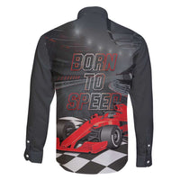 Racing Car 2025 Family Matching Short Sleeve Bodycon Dress and Hawaiian Shirt GP Circuits Born To Speed - Wonder Print Shop