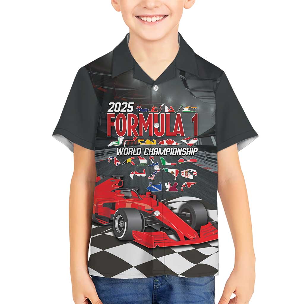 Racing Car 2025 Hawaiian Shirt GP Circuits Born To Speed - Wonder Print Shop