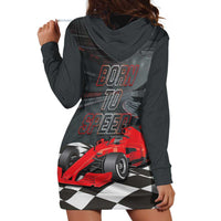 Racing Car 2025 Hoodie Dress GP Circuits Born To Speed - Wonder Print Shop