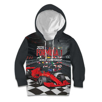 Racing Car 2025 Kid Hoodie GP Circuits Born To Speed - Wonder Print Shop