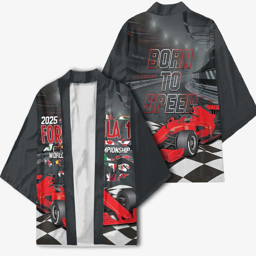 Racing Car 2025 Kimono GP Circuits Born To Speed - Wonder Print Shop