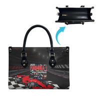 Racing Car 2025 Leather Bag GP Circuits Born To Speed - Wonder Print Shop