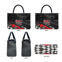 Racing Car 2025 Leather Bag GP Circuits Born To Speed - Wonder Print Shop