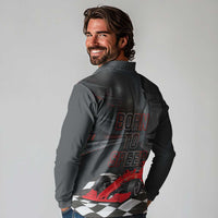 Racing Car 2025 Long Sleeve Polo Shirt GP Circuits Born To Speed - Wonder Print Shop