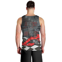 Racing Car 2025 Men Tank Top GP Circuits Born To Speed - Wonder Print Shop