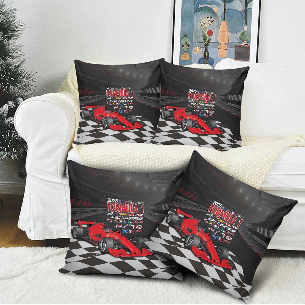 Racing Car 2025 Pillow Cover GP Circuits Born To Speed - Wonder Print Shop