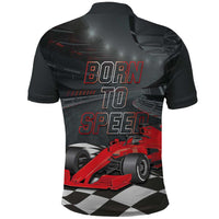 Racing Car 2025 Polo Shirt GP Circuits Born To Speed - Wonder Print Shop