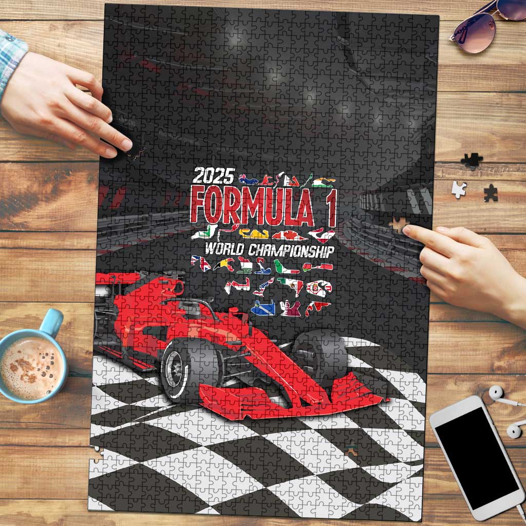 Racing Car 2025 Puzzle GP Circuits Born To Speed - Wonder Print Shop